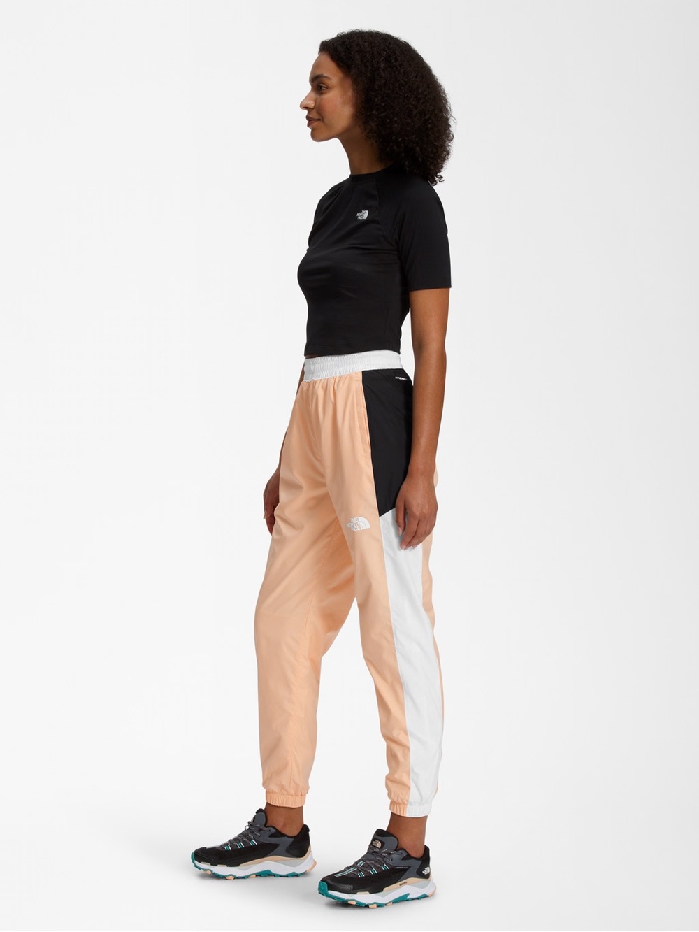 The North Face hydrenaline 2000 pants windwall track pants XS apricot peach